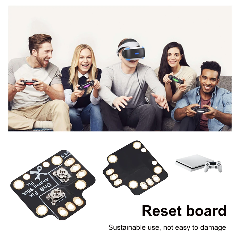 1/2/10 Pcs Reset Drift Thumbstick Calibration Plate Universal Controller Analog Thumb Stick Drift Fix Mod for PS4/PS5/Xbox One