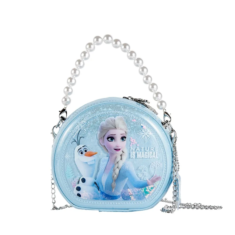 

Disney Frozen Princess Shoulder Crossbody Bag for Girls Cute Fashion Small Bag with Coin Purse Gift for Kids Party Daily Use