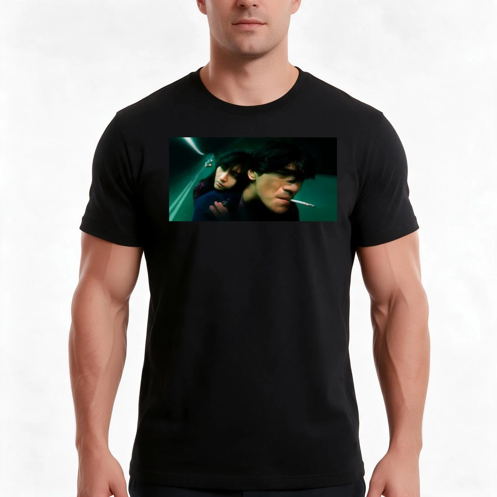 Fallen Angels Motorcycle Michelle Reis Takeshi Kaneshiro T-Shirt Summer Casual Cotton Tee Oversized Streetwear Tops