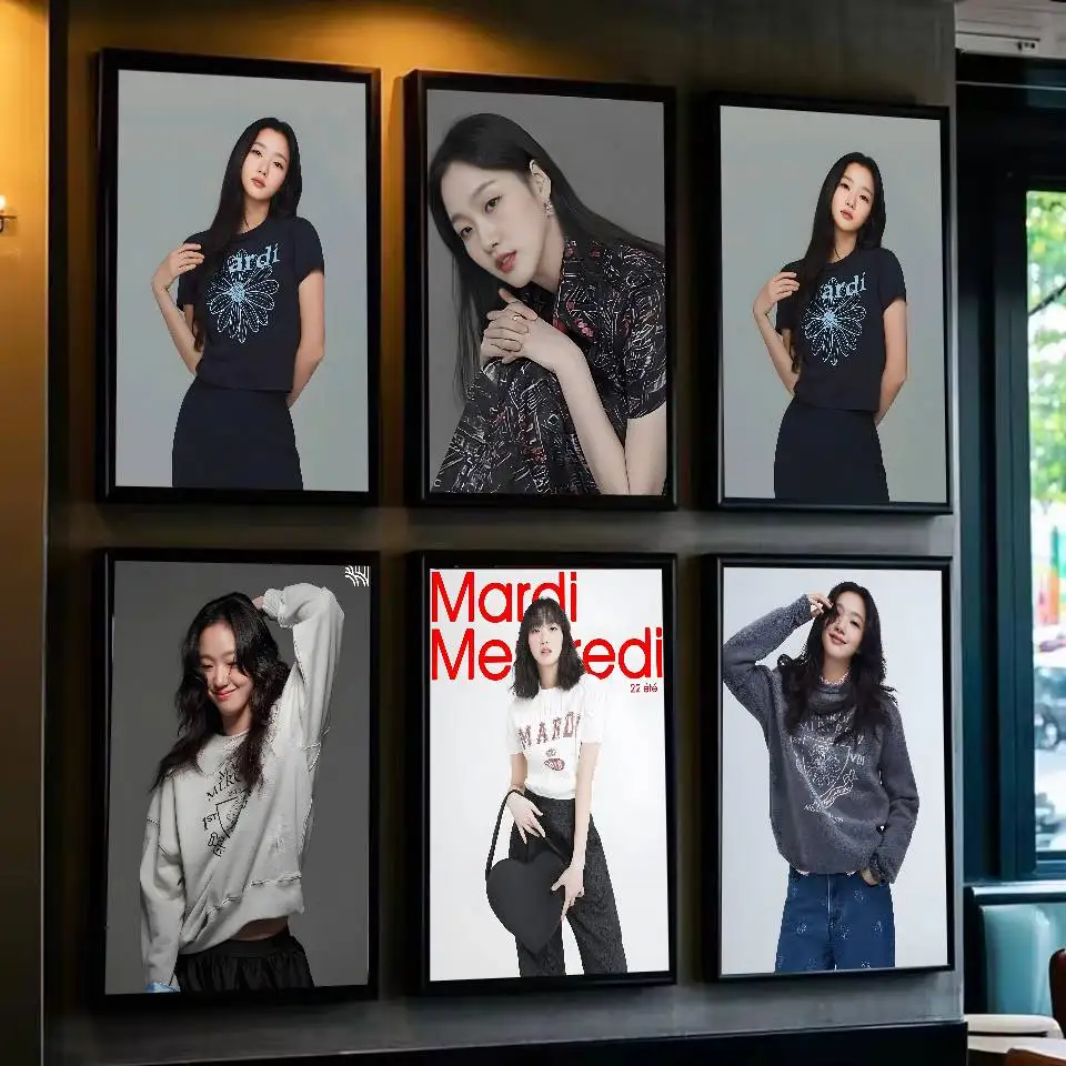 ملصق فني للممثلة Kim Go-Eun مع مطبوعات هدية تزيين غرفة النوم وغرفة المعيشة #2