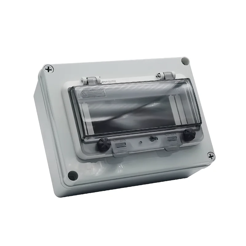 IP67 Waterproof Distribution Box With Visible Protective Window PC Cover For Circuit Breakers Switches Anti-touch Junction Box