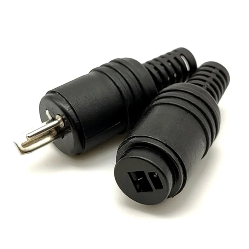 

5/10pcs 2 Pin DIN Speaker Wire Plug 2P Hifi Loudspeaker Cable Solder Connector Male Female Socket