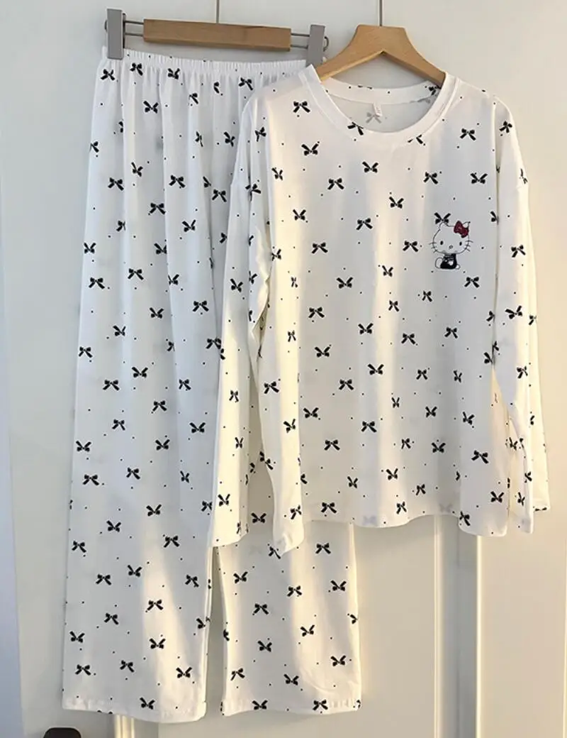 

Женские пижамные комплекты 2026: милые, с длинным рукавом и длинными брюками, мягкие, дышащие, легкие, удобные для сна и отдыха дома