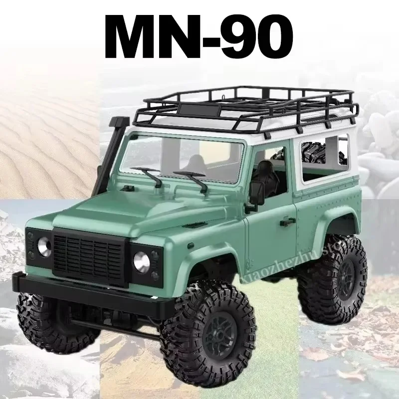 1:12 Mn90 Rc Toy Car D90 Off-road Vehicle Four-wheel Drive Remote Control Car Classic Simulation Car For Land Rover Man Boy Gift