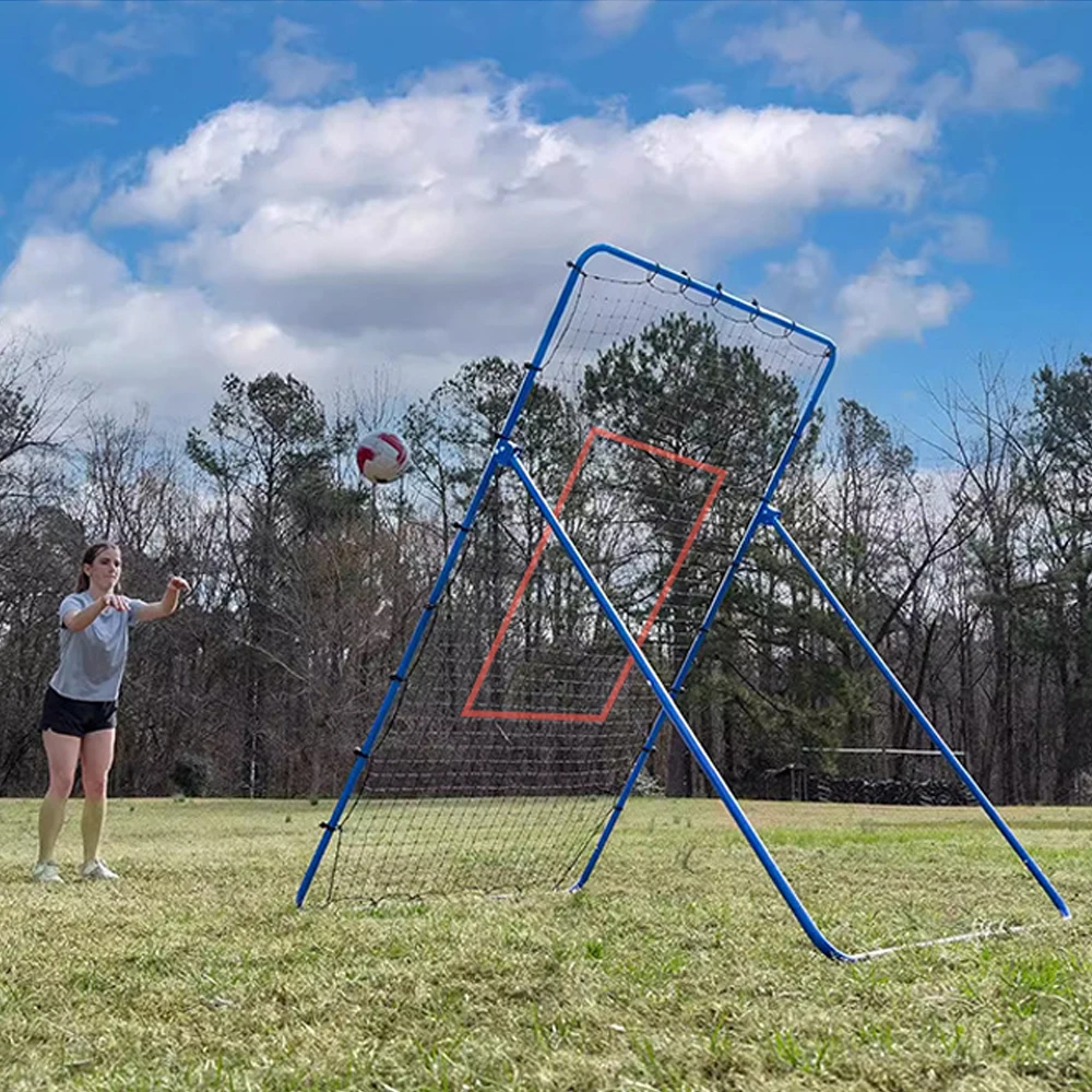 

Портативное оборудование для тренировок на открытом воздухе, сетка для отскока для волейбола, футбола, бейсбола, тенниса