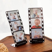 Metal Aluminum Sublimation Blank Picture Frame for DIY Heat Transfer Printing Photos Display Holder Stand Home Decor