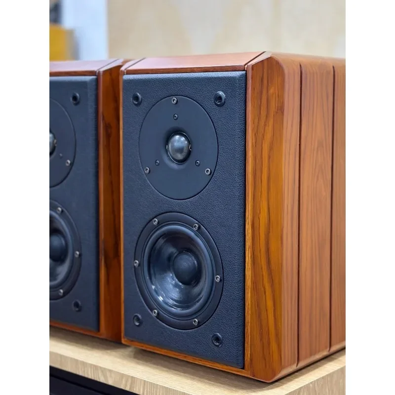 4 inch bookshelf speaker high hifi wood passive fever speaker