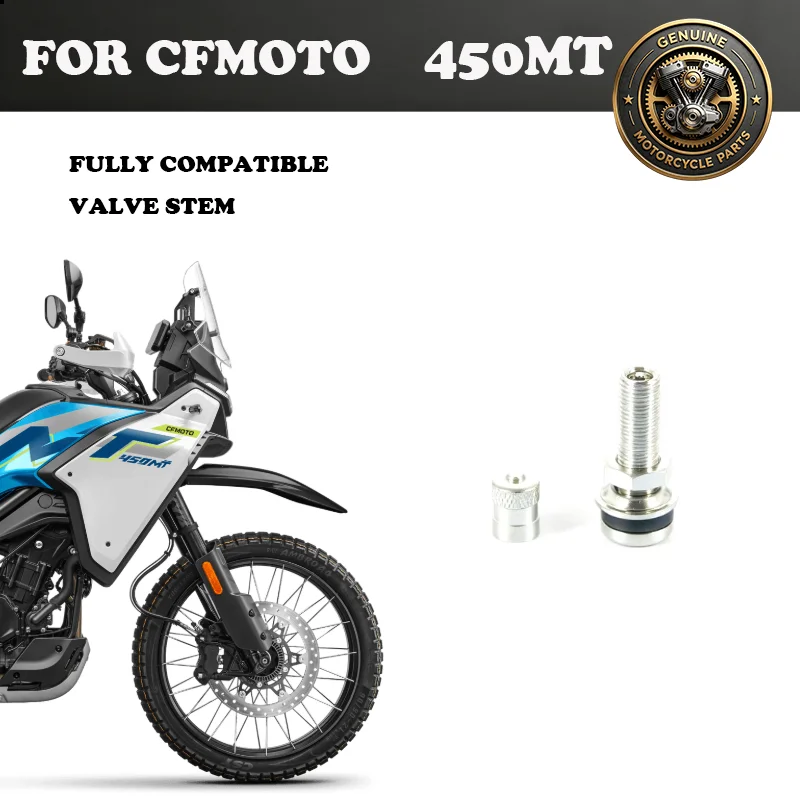 For CFMOTO 450MT Valve Stem CF Moto 450 MT Motorcycle Accessories Wheel Valve Aluminum Alloy Screw Original Parts