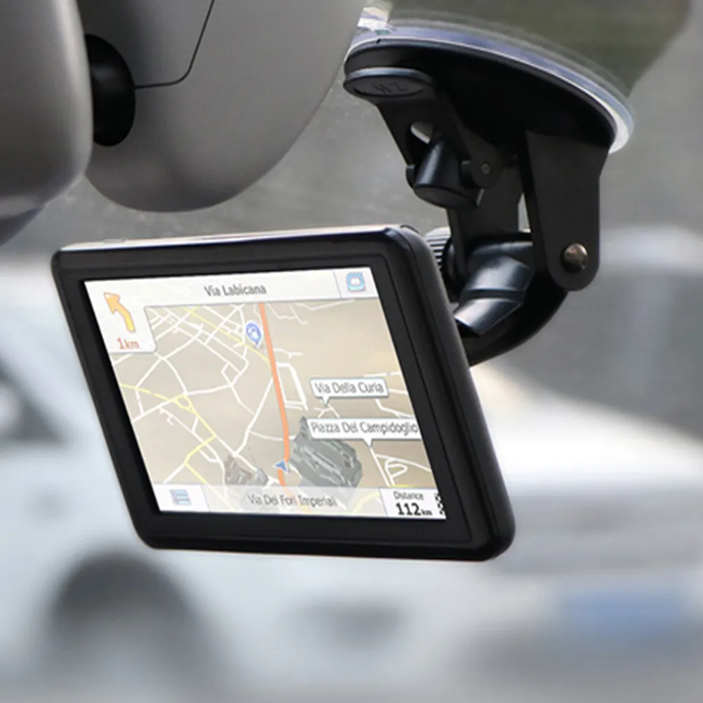 Car GPS Navigation 5 Inch Touch Screen LCD Display 8G Internal Memory External Slot Truck Navigator Audio Video Player