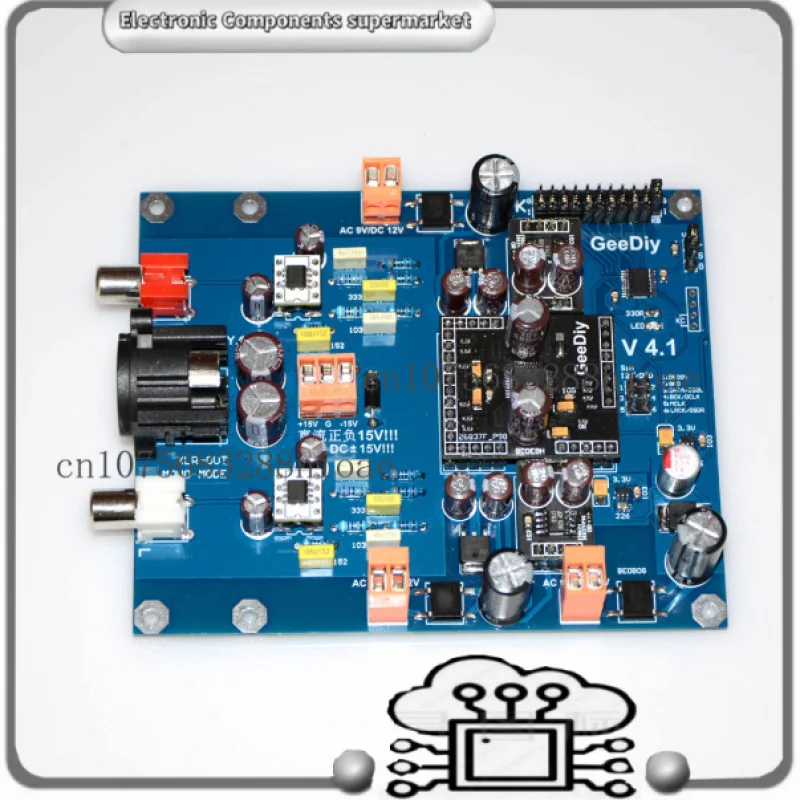 AK4493 AK4493SEQ V4 I2S / DSD DAC Decoder 32-bit 768kHz DSD512 Support Parallel Mode Capable