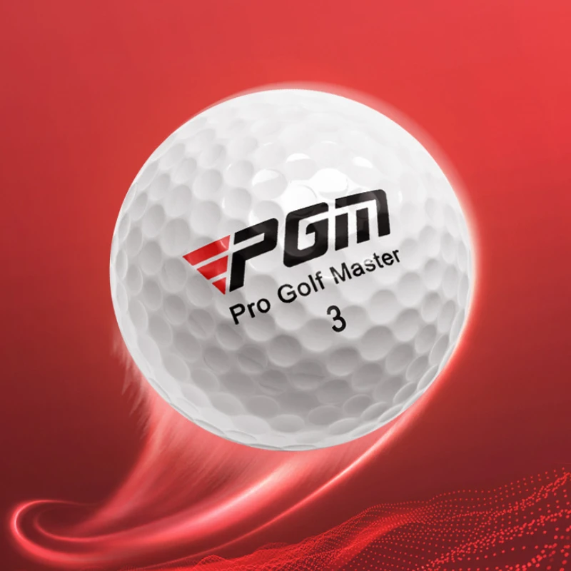 Golf Ball with High Elasticity Rubber Ball, 3-layer Game Ball, Sarin Material, High Backspin, Q002