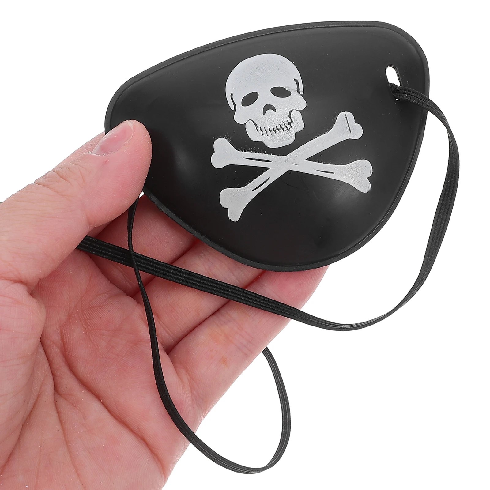 

5Pcs Pirate Eye Patch Black Lightweight Comfortable for Halloween Party Masquerade Carnival Fancy Dress Cosplay Event