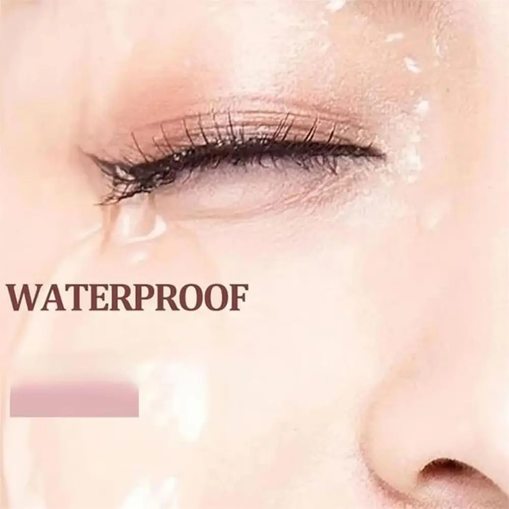 Nouveau Mascara marron Non taché imperméable épais longs Mascaras résistant à la sueur Mascara instantané bouclé pour les femmes plus âgées