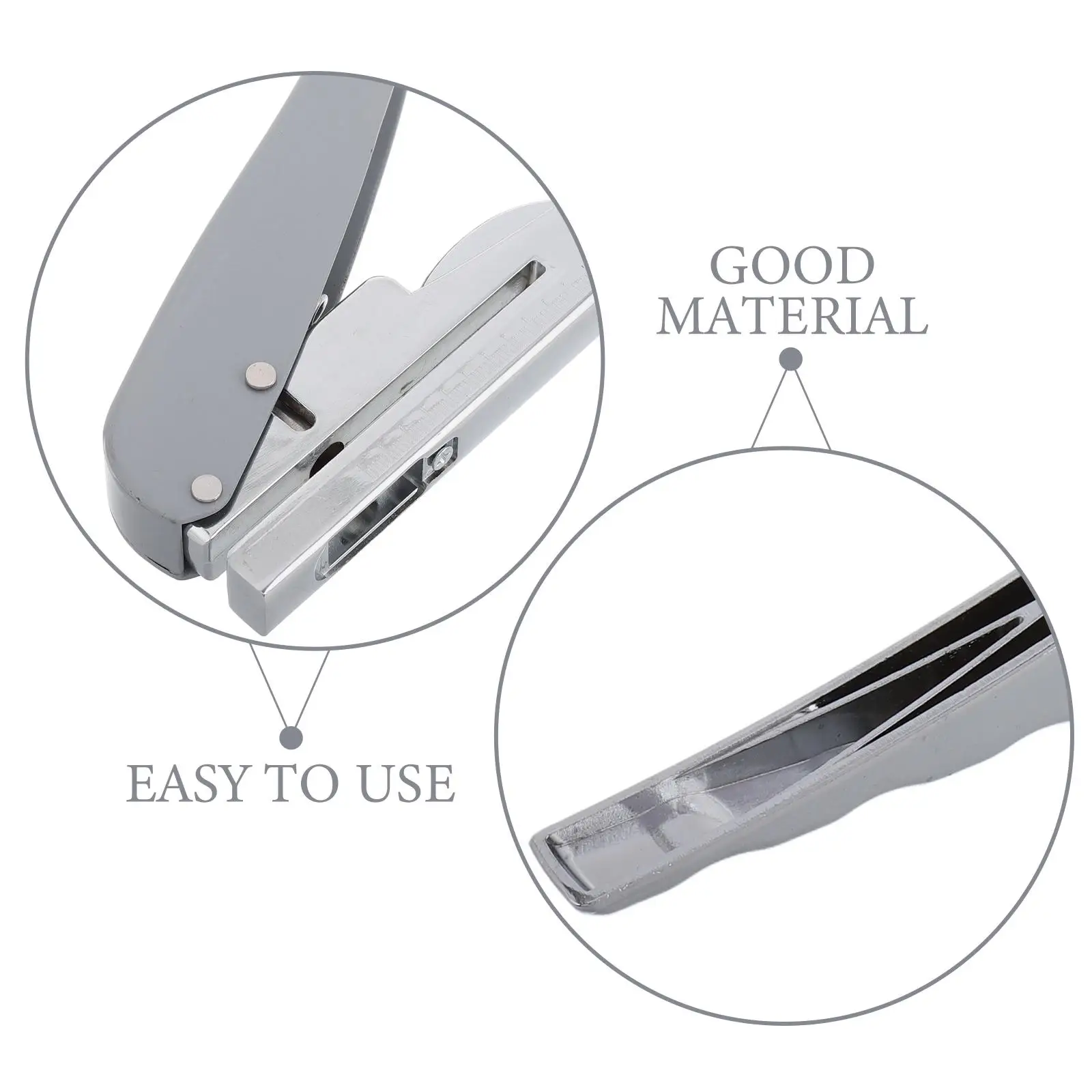 

Effort Saving Hole Puncher Heavy Duty Binding Machine H Held Tag Pliers Paper Circle Crafts Student PVC Card punch