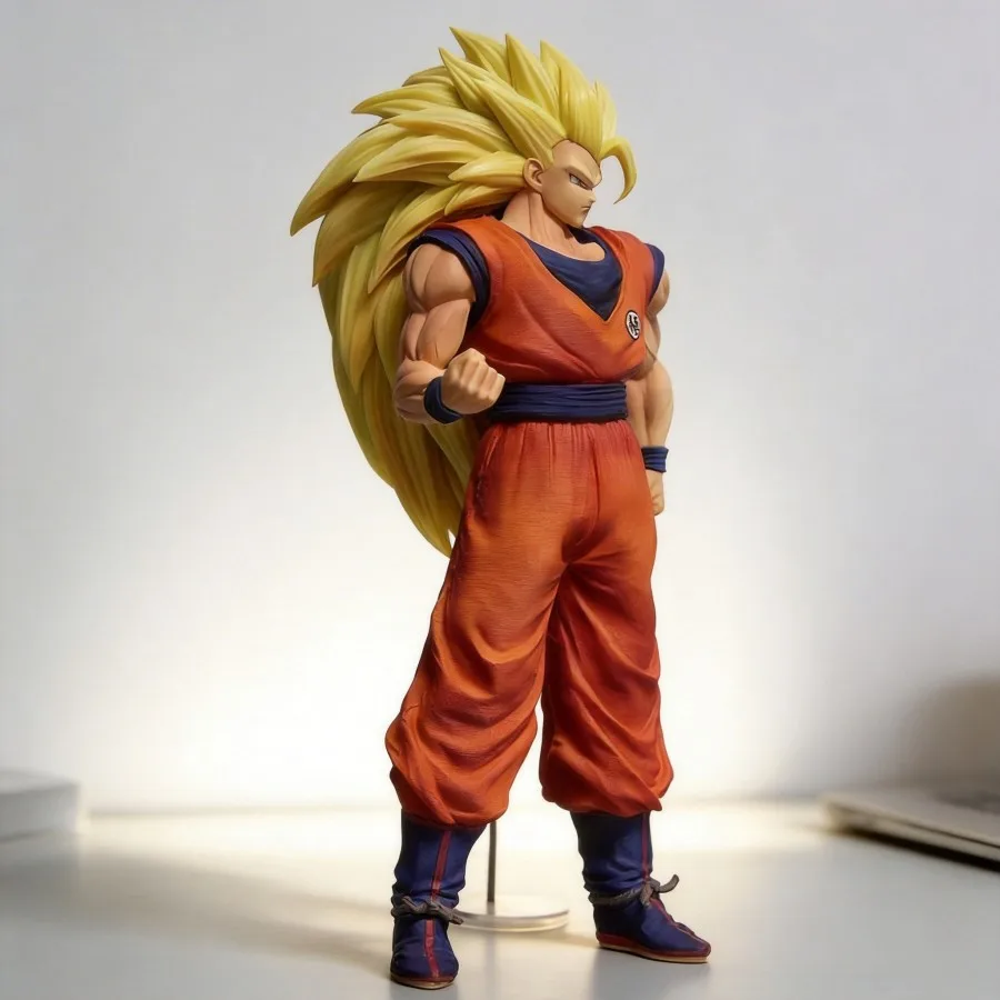 

Anime Dragon Ball Goku (Super Saiyan 3) Figure 30cm Collectible Model Statue Decoration Gift for Fans