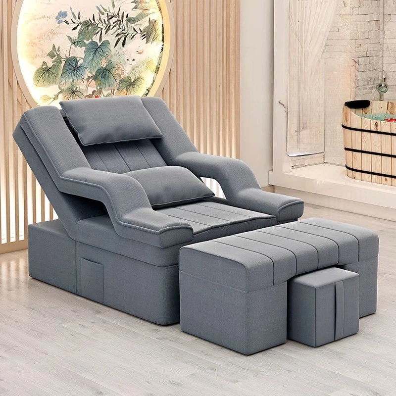 Electric Foot Massage Bed For Facials Tattoo Cervical Massage Bed With Backrest Equipment Cabeceira De Cama Commercial Furniture