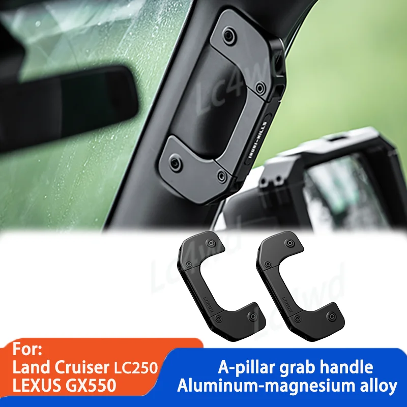 

LC4WD 4x4 Interior Accessories IRURI Aluminum A-Pillar Grab Handle 2Pcs For Toyota Land Cruiser LC250 For LEXUS GX550