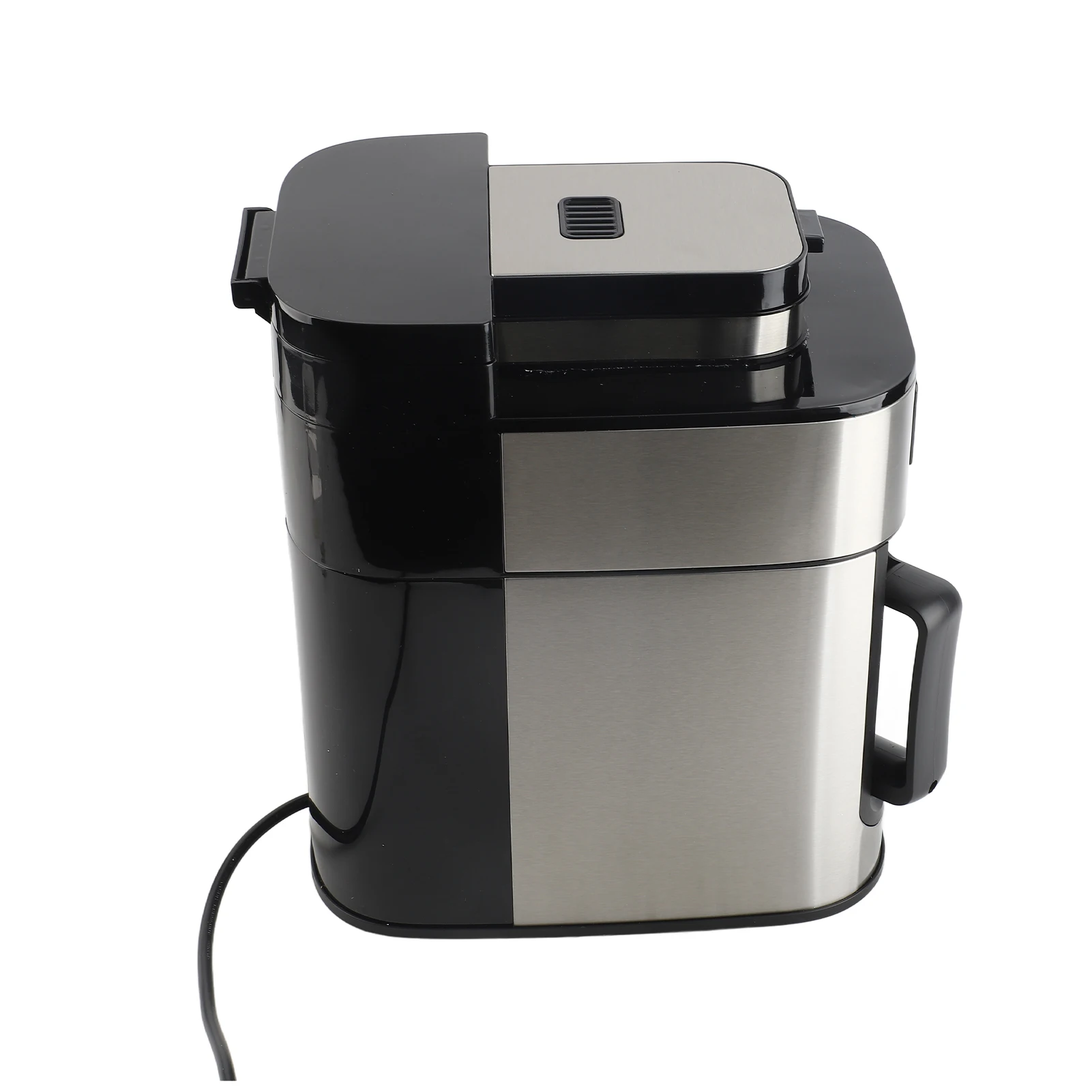 ماكينة صنع القهوة القابلة للبرمجة أوتوماتيكية الكل في واحد ماكينة القهوة 1 لتر سعة كبيرة 2-8 أكواب ماكينة صنع القهوة بالتنقيط الدفء طحن المشروب #5