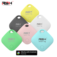 RSH GPS Tracker for Android Device Google Certified Bluetooth Tag Work With Google's Find Hub App Finder for Huawei Xiaomi Pixel