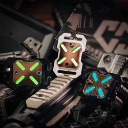 Glow Acrylic Molle Clip Tactical Backpack Luminous Gear DIY Accessories Tactical Buckle