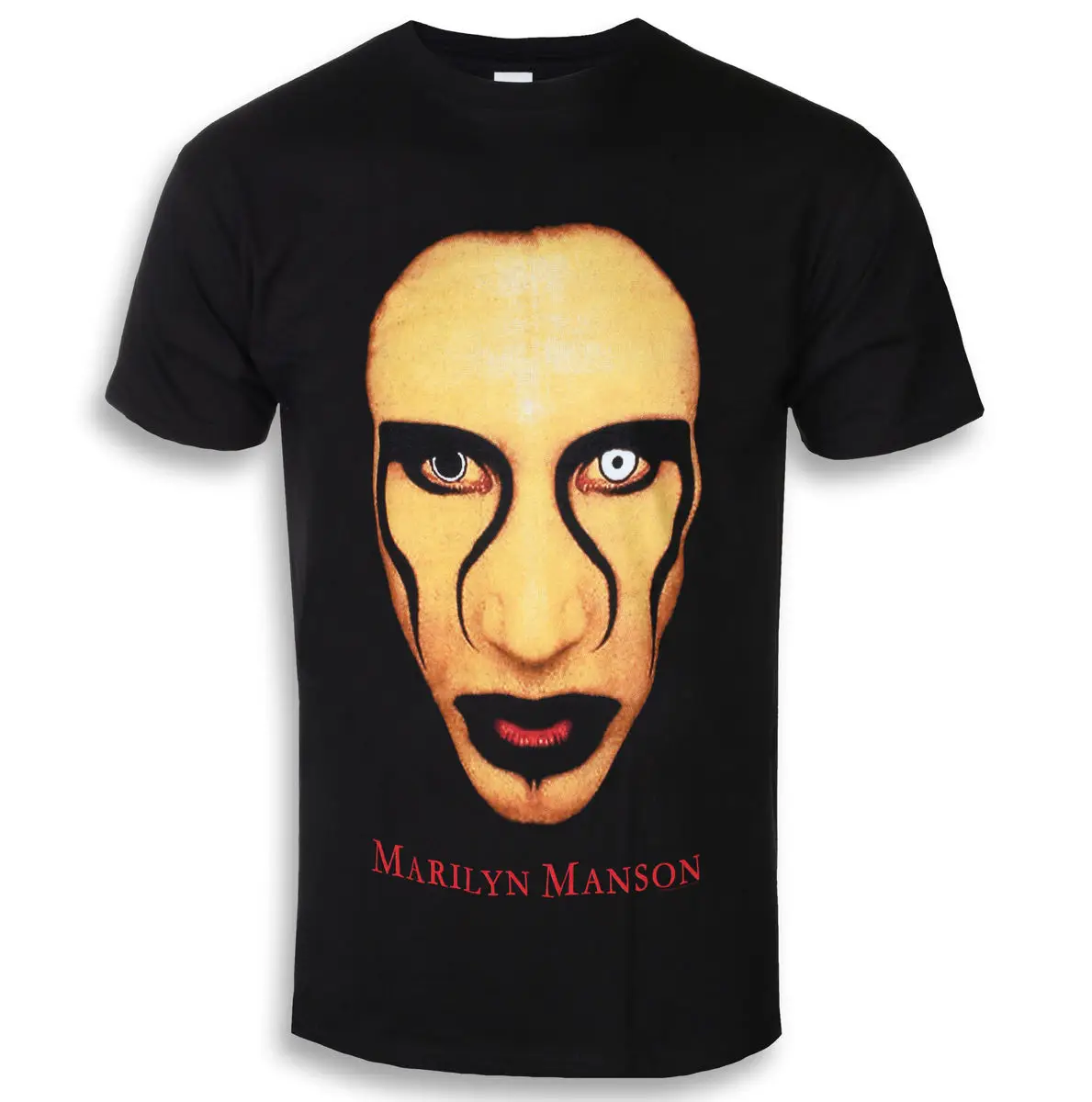 Fit Marilyn Manson Graphic Cotton Band T-shirt Unisex Summer Short Sleeve Fashion Brand Tee Luxury Casual Vintage Tees