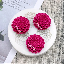 Dahlia Silicone Sugarcraft Mold Resin Tools Cupcake Baking Mould Fondant Cake Decorating Tools