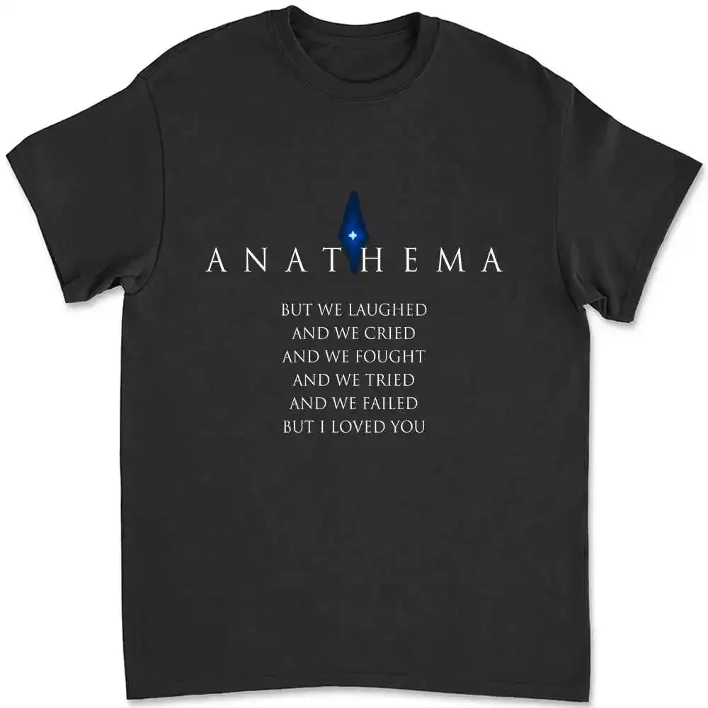 Anathema Blue Visual oficial licenciado nova camiseta Katatonia My Dying Bride TOEE