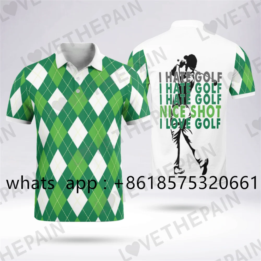 

Летняя рубашка для гольфа, детская спортивная футболка на открытом воздухе, быстросохнущая одежда, спортивный трикотаж для отдыха, модный топ с принтом, одежда для гольфа