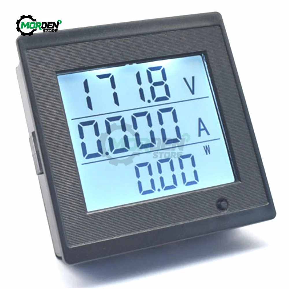 Imagem -04 - Tensão dc e Medidor de Corrente com Display Digital Lcd Consumo de Energia Medidor de Impedância Testador para Ferramenta Eletricista 20a