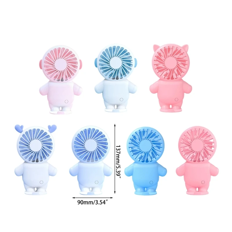 야외 실내 미니 휴대용 USB 충전 3 단 우주인 팬, 학생 핸드헬드 데스크탑 선풍기 포켓 전기 선풍기, 직송