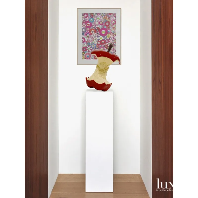 Modern minimalist fashion floor ornaments, living room entrance entrance art installation sculpture