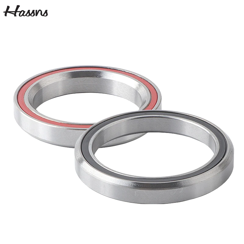 HASSNS Bicycle Tapered Headset 44-55/44-56 Mountain Bike Headset Mtb Steering Bearings Integrated Head Set 1 1/8 Steering Box