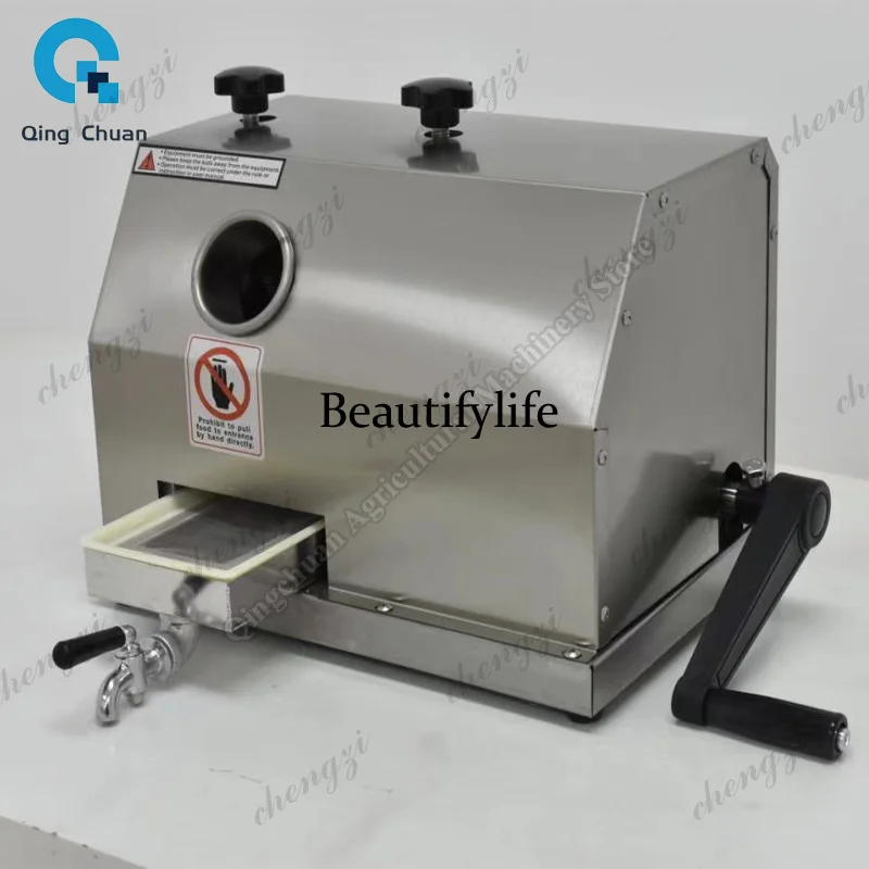 81 Hand Held Sugar Cane Juice Machine Desktop Cane-juice Squeezer Stainless Steel Cane Crusher Manual Sugarcane Juicer