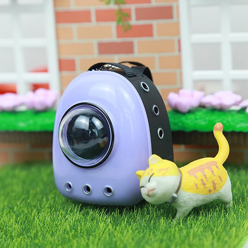 Doll House Decoration Accessories Mini Cat Model Pet Space Bag Doll House Accessories