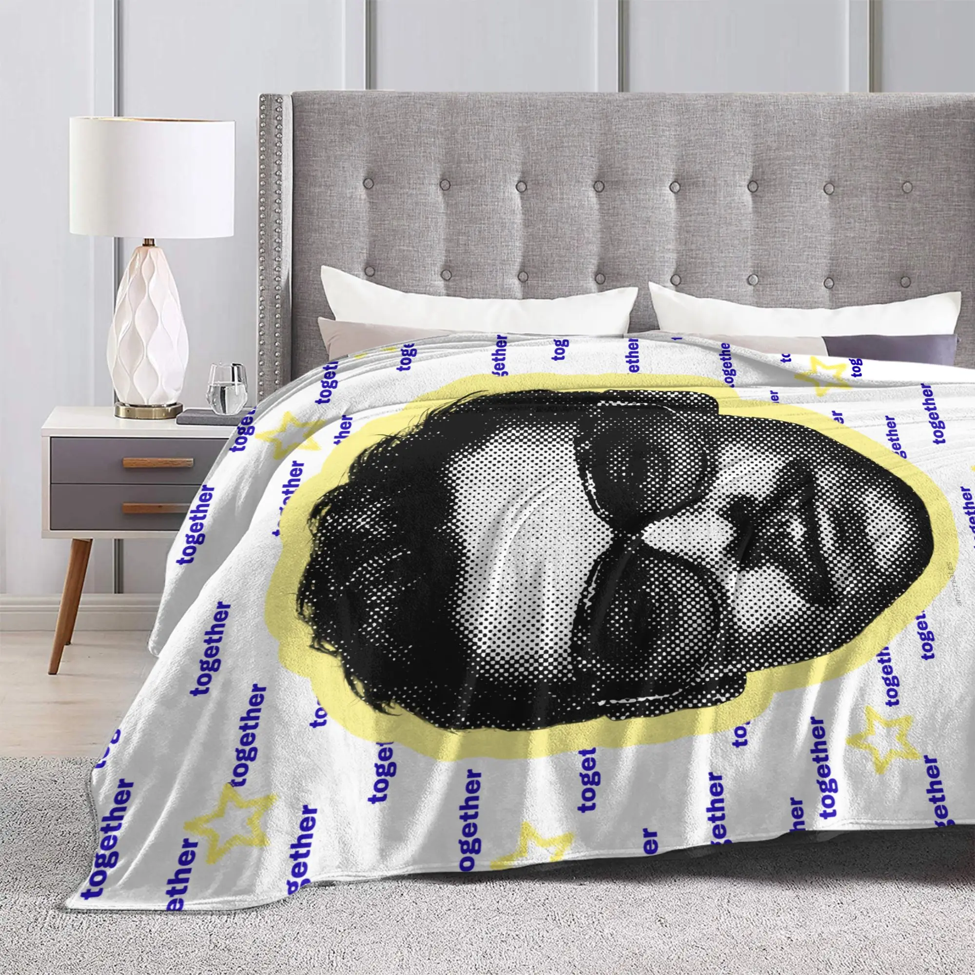 H-HarryS Singer S-Styles Kiss All the Time Disco Blanket Quality Warm Soft  Throw Blanket Winter Boy Girl Bedroom Bedspread
