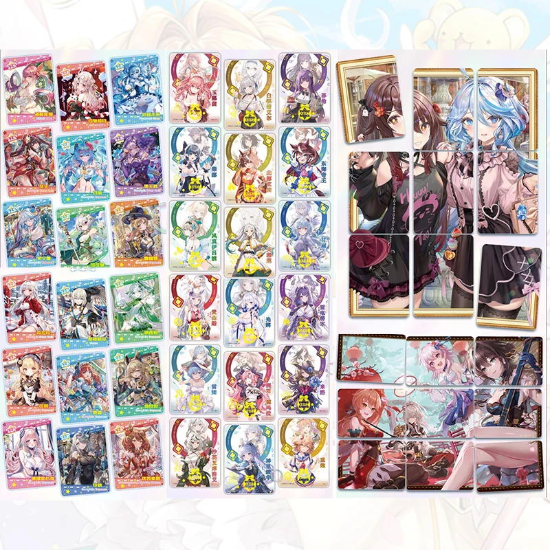 

Anime Goddess Story Flower Girl Gotoh Hitori Kanroji Mitsuri Minato Aqua Collectible Card Christmas Birthday Gift Children's Toy