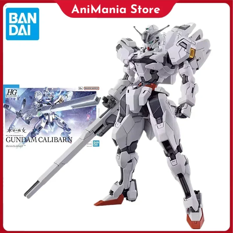 

Bandai Original GUNDAM HG Anime The Witch From Mercury GUNDAM CALIBARN Action Figure Assembly Model Toy Model Gifts for Children