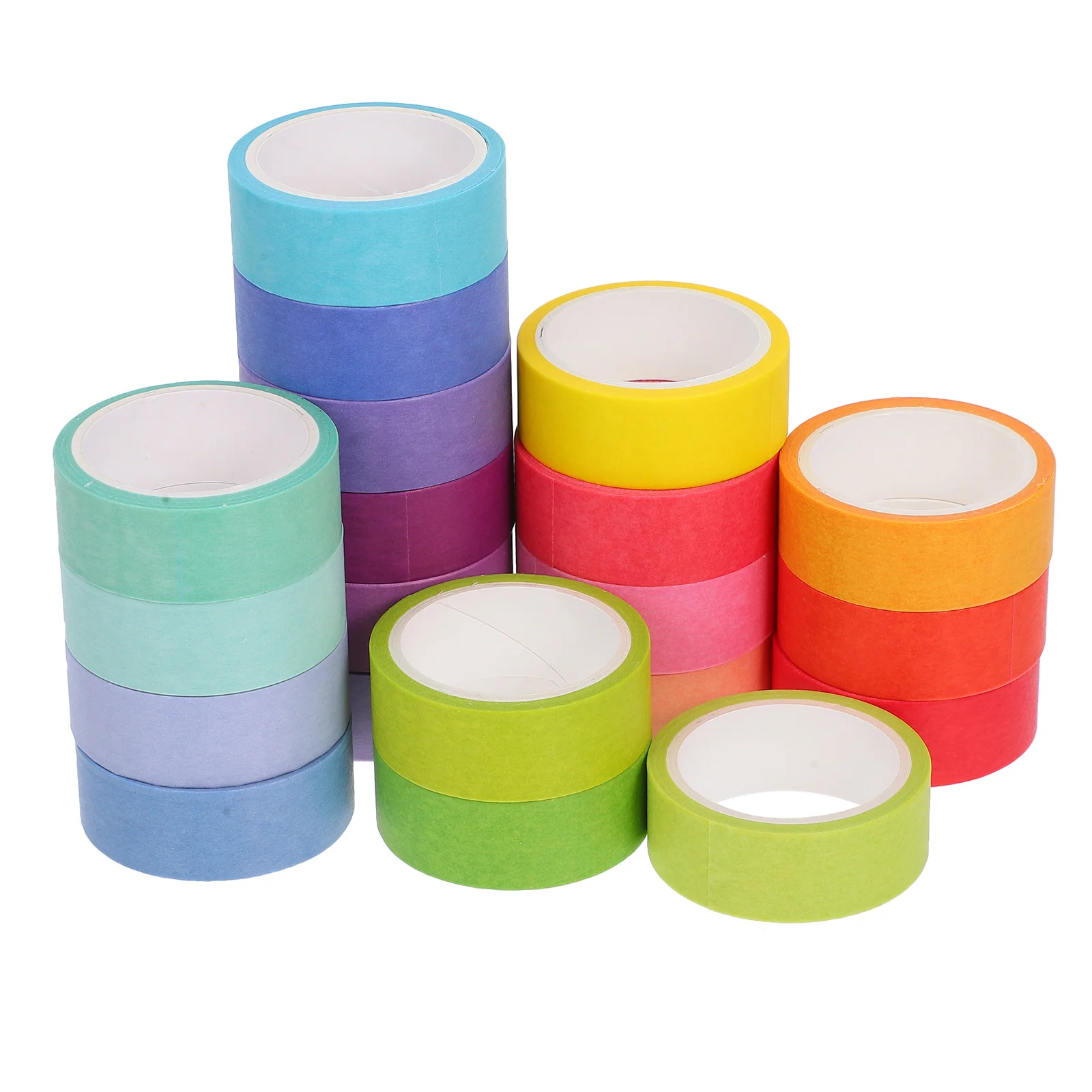 fita japonesa washi de papel adesivo adesivo decorativo colorido scrapbook 20 rolls 01