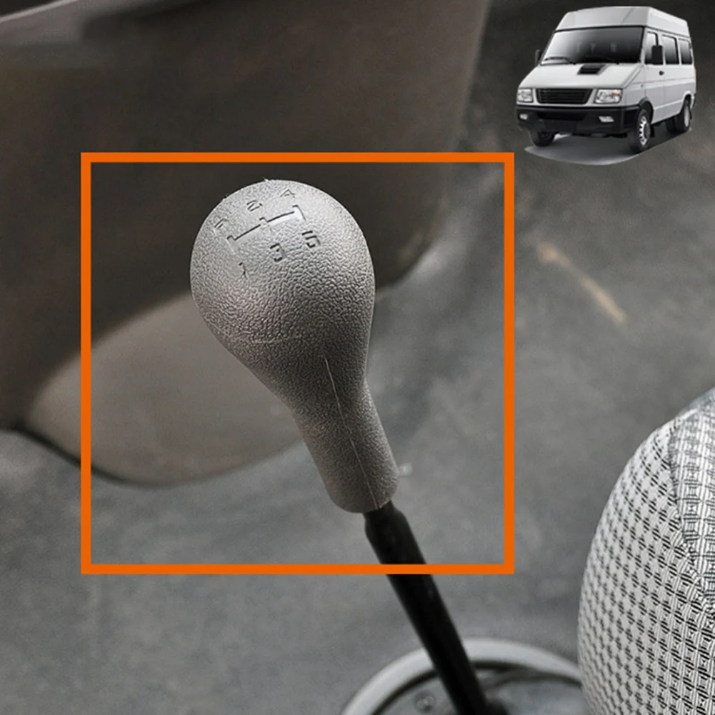For Iveco Vehicles Premium Black Gear Lever Replacement Featuring Five Speed Design For DAILY and Rango '89 '99
