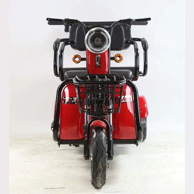 Hot Selling Motorized Tricycles Bike Adult Two Seat Passenger Cargo Electric Scooter 3 Wheel Tricycle