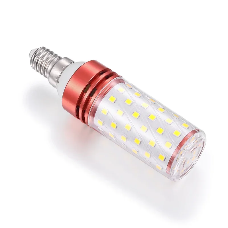 หลอดไฟ LED ข้าวโพด E14 E27 โคมไฟ 2835 SMD 110V 220V Warm White Cool สีขาวธรรมชาติสีขาว 4000K 5000K 6500K