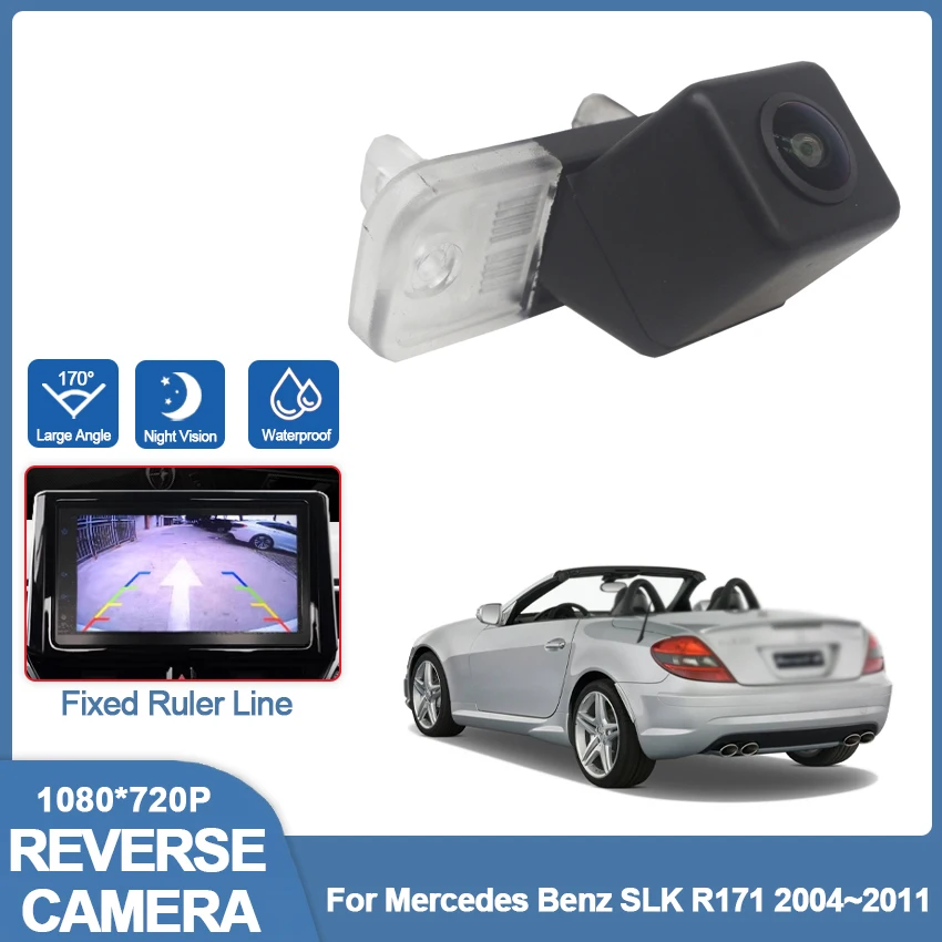 

Car Rear view Camera CCD Full HD Night Vision Reverse Parking Camera high quality RCA For Mercedes Benz SLK R171 2004~2011