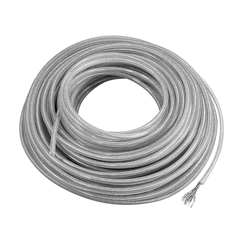 LUSQI-cable de acero de nailon para cortacésped, desbrozadora redonda, cuerda de repuesto, 2,7mm x 5m/10m/15m