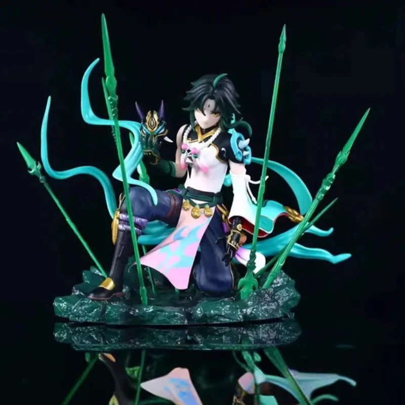 

Коллекционная статуэтка Genshin Impact Xiao GK: Якша-защитник из Лиюэ, аниме-фигурка, декор для рабочего стола