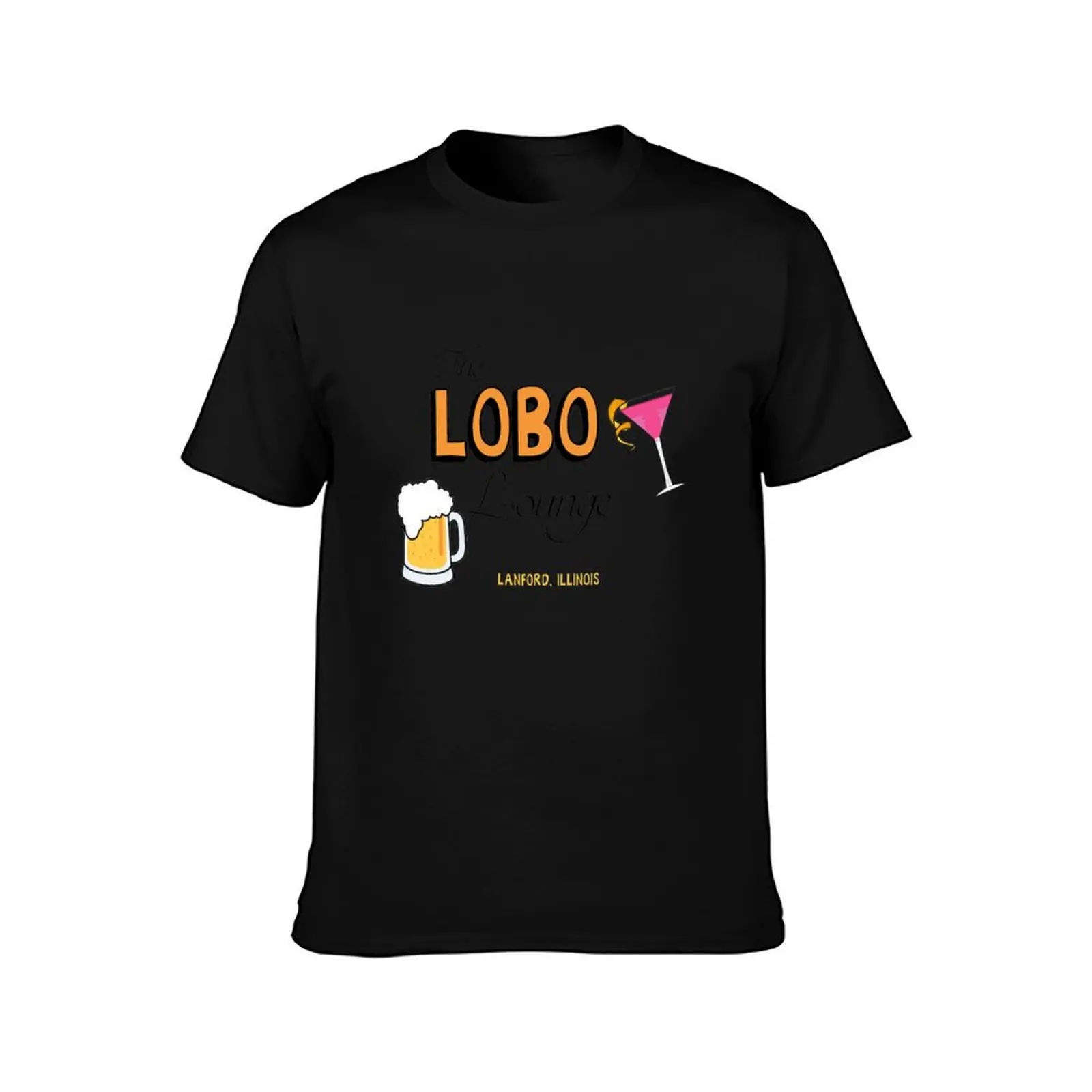 The Lobo Lounge- Roseanne T-Shirt vintage anime shirt quick-drying summer tops sublime plus size men clothing