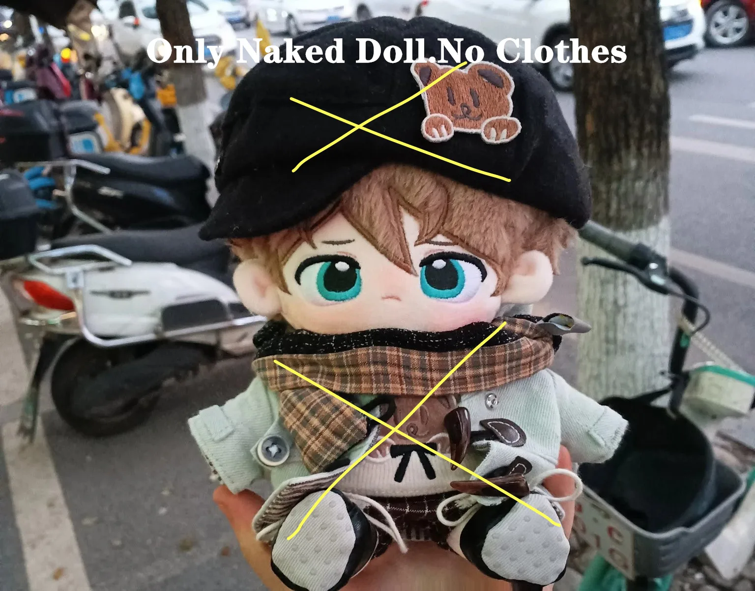 20cm Takamine Midori Doll Game Ensemble Stars あんさんぶるスターズ! Limited Plushie Figure Models Mascot Doll Naked Doll Fans Collect Toys