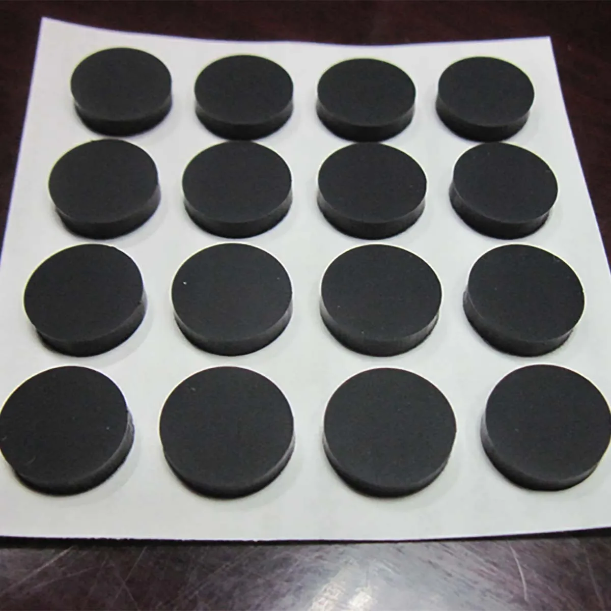 24-90mm Anti-slip Black Self Adhesive Round Silicone Rubber Feet Pad Laptops Keyboards Calculators Monitors Anti-skid Pads