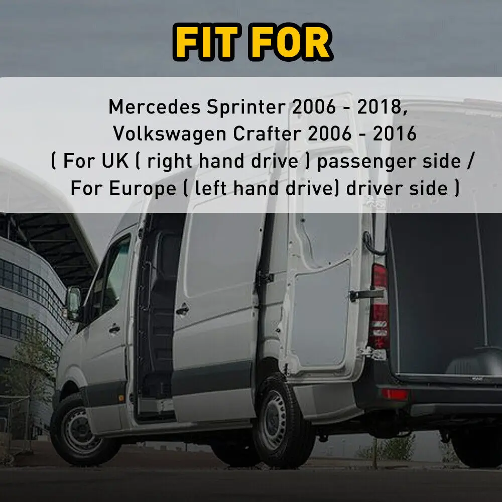 Middle Left Sliding Side Door Roller For Mercedes Sprinter VW Crafter 2006-2018