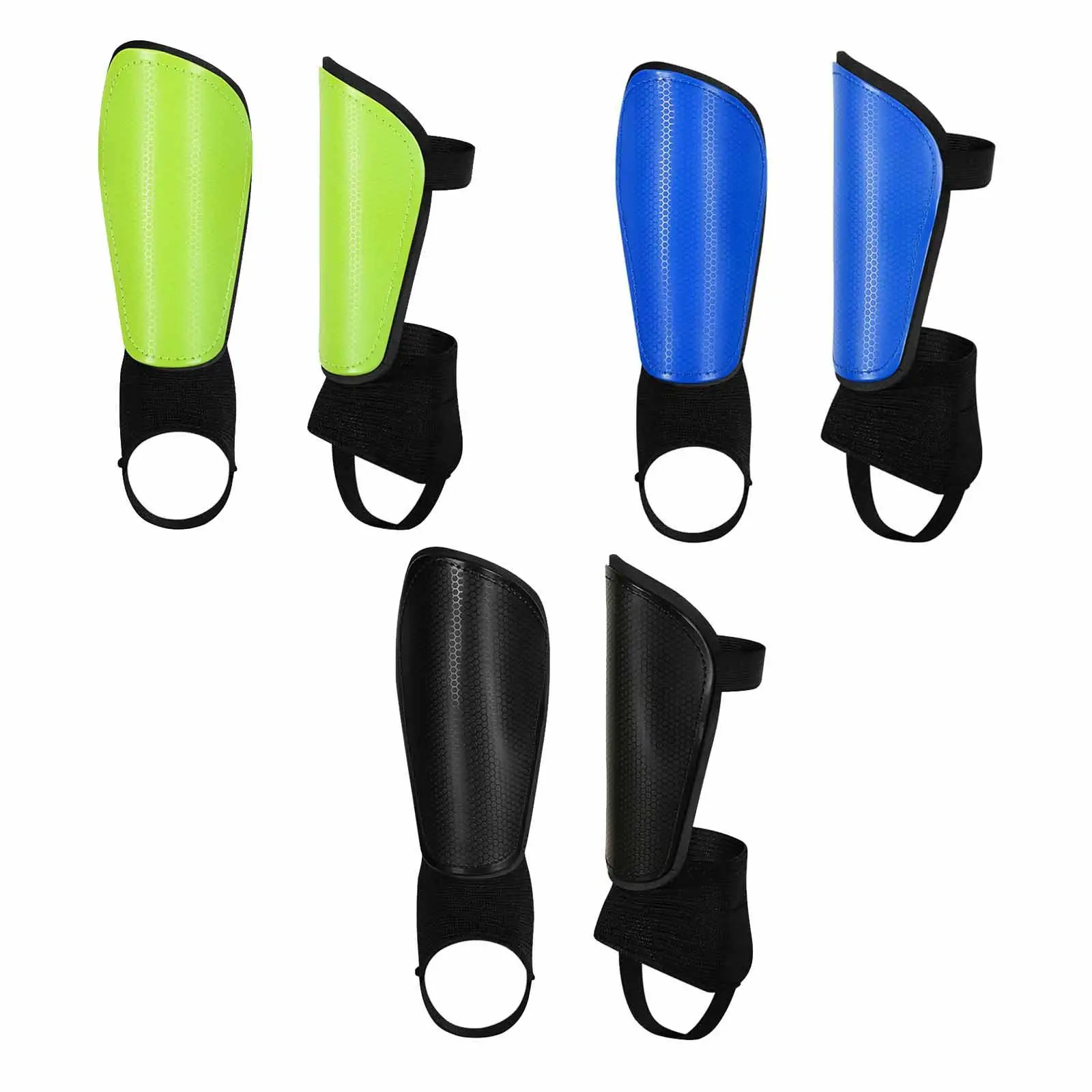 Football Shin Cover Professional Easy to Wear Adjustable Straps Multipurpose