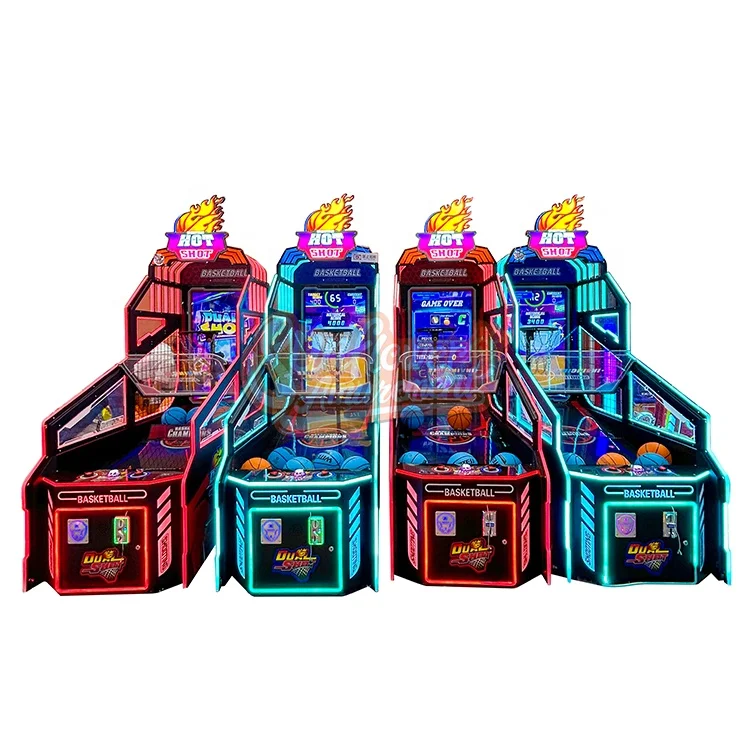Coin Operated Machine Ticket Redemption Arcade Basketball Shooting Games Kids Basketball Game Machine Street Basketball  Machine